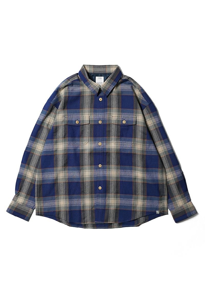 visvim(ビズビム) LUMBER CHECK LS ランバーチェック長袖シャツ 0125205011016