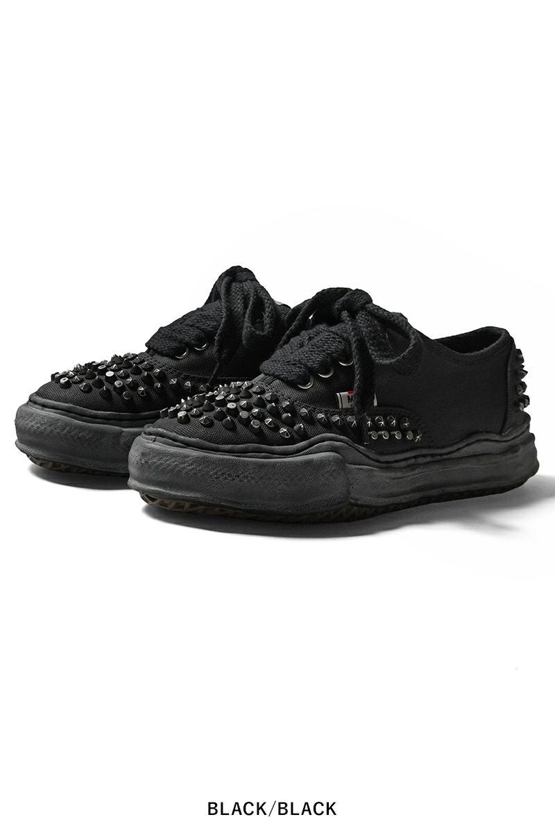 Maison MIHARA YASUHIRO(メゾン ミハラヤスヒロ) BAKER / original sole studded paint canvas Low -Top sneaker ベイカー スタッズペイントキャンバス A15FW733