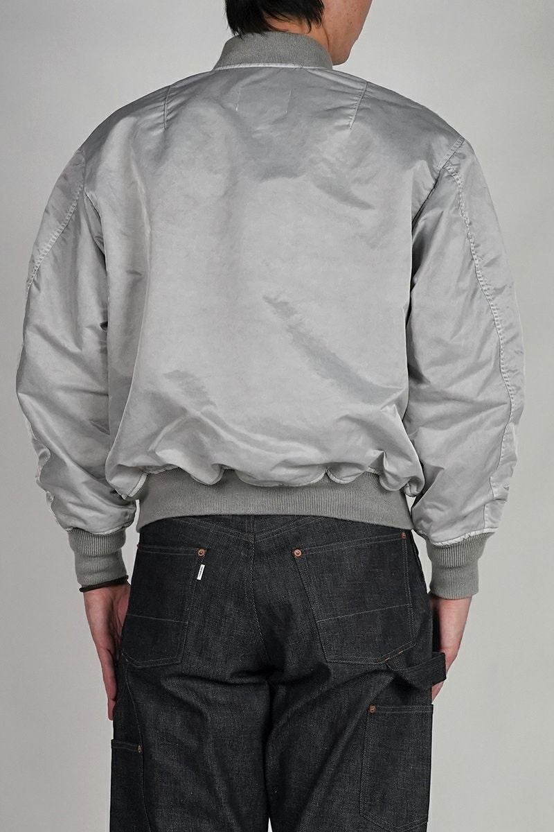 インアット INNAT  INNAT01-J03 パジャマシャツブルゾン メンズ 2 INNAT(インアット) | INNAT(インアット)HAND-DYED BOMBER JACKET 手