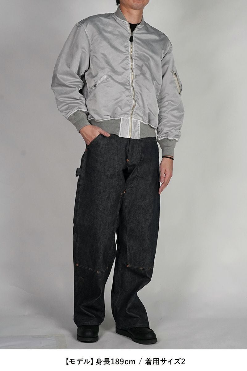 INNAT(インアット)  HAND-DYED BOMBER JACKET 手染めボンバージャケット INNAT08-J01