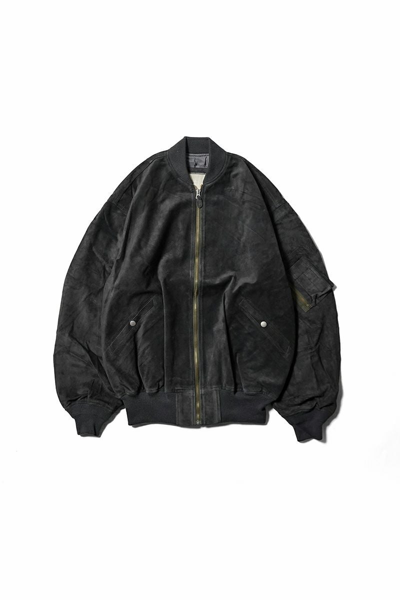 INNAT(インアット)  SUEDE BOMBER JACKET スエードボンバージャケット INNAT08-L01