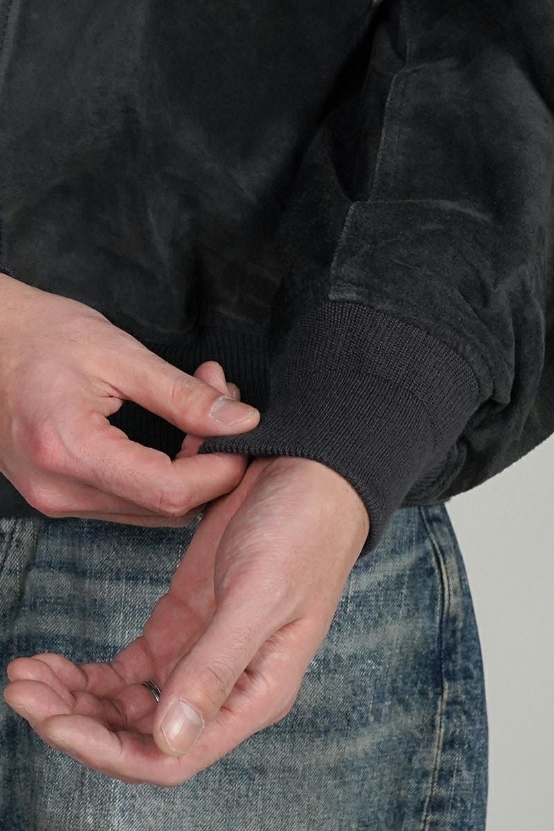 INNAT(インアット)  SUEDE BOMBER JACKET スエードボンバージャケット INNAT08-L01