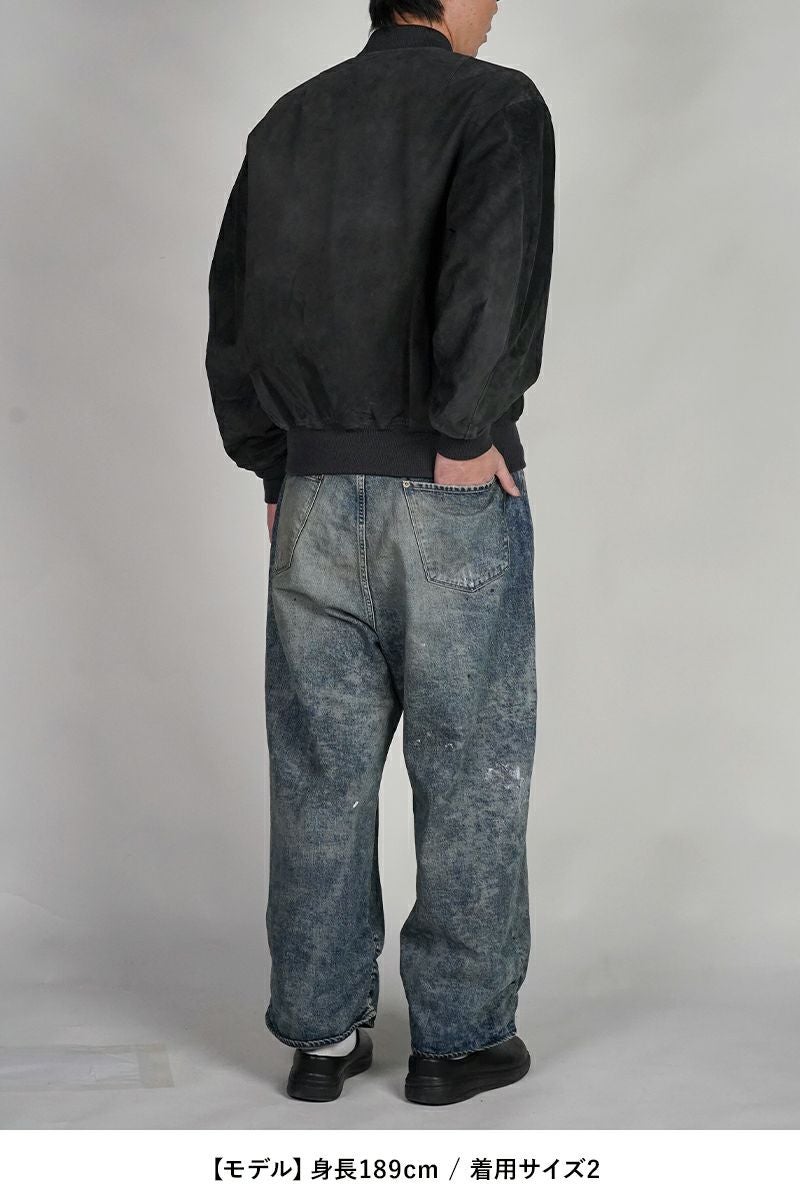 INNAT(インアット)  SUEDE BOMBER JACKET スエードボンバージャケット INNAT08-L01