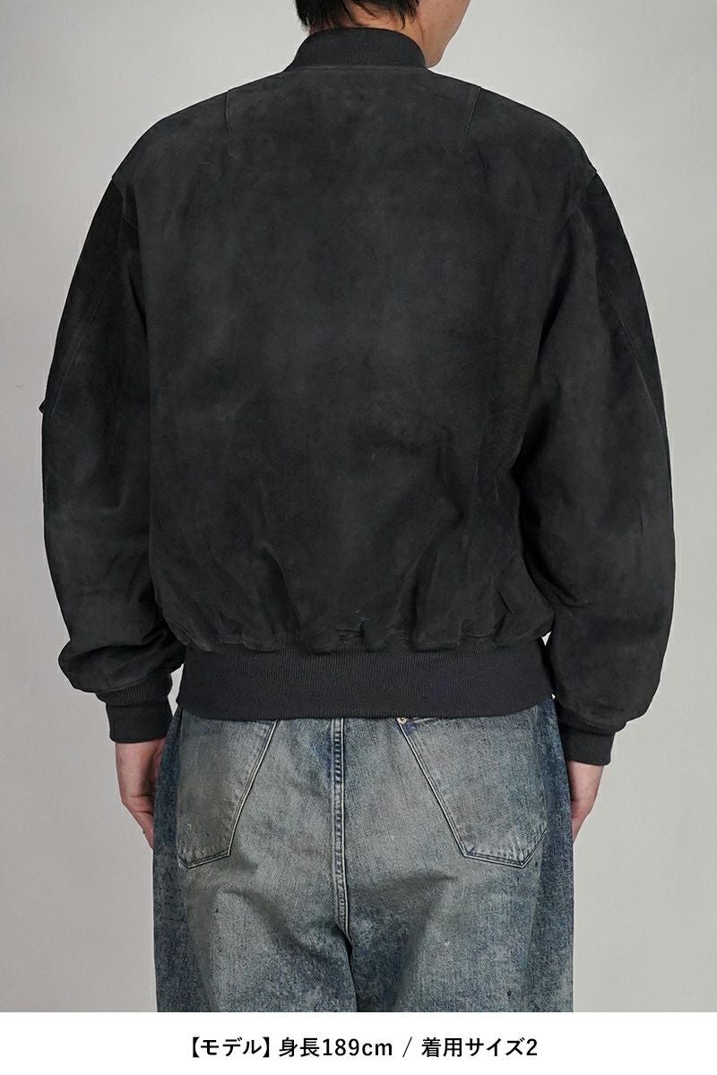 INNAT(インアット)  SUEDE BOMBER JACKET スエードボンバージャケット INNAT08-L01