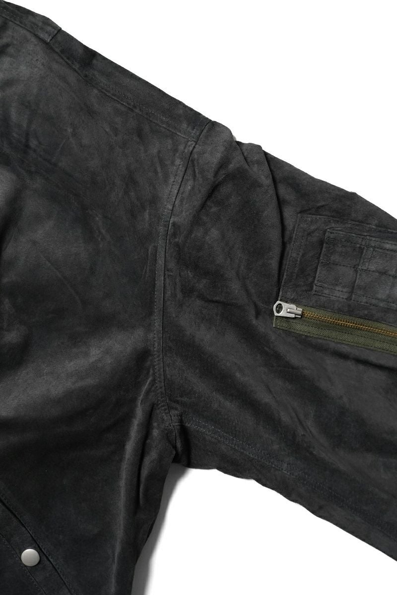 INNAT(インアット)  SUEDE BOMBER JACKET スエードボンバージャケット INNAT08-L01