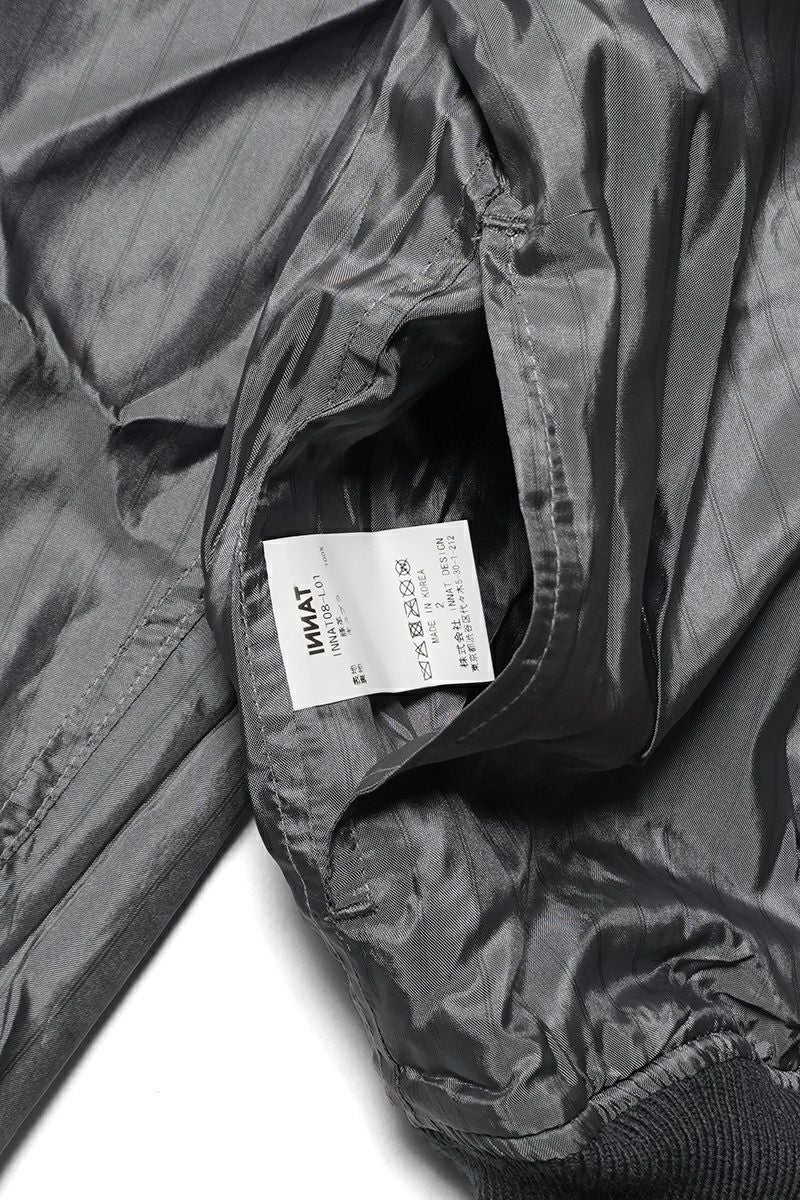 INNAT(インアット)  SUEDE BOMBER JACKET スエードボンバージャケット INNAT08-L01