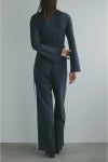 MANOF(マノフ) BUSTIER SET RIB KNIT ビスチュセットリブニット 89106-2062