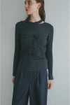 MANOF(マノフ) BUSTIER SET RIB KNIT ビスチュセットリブニット 89106-2062