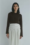 MANOF(マノフ) BUSTIER SET RIB KNIT ビスチュセットリブニット 89106-2062