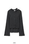 MANOF(マノフ) BUSTIER SET RIB KNIT ビスチュセットリブニット 89106-2062