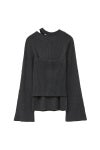 MANOF(マノフ) BUSTIER SET RIB KNIT ビスチュセットリブニット 89106-2062