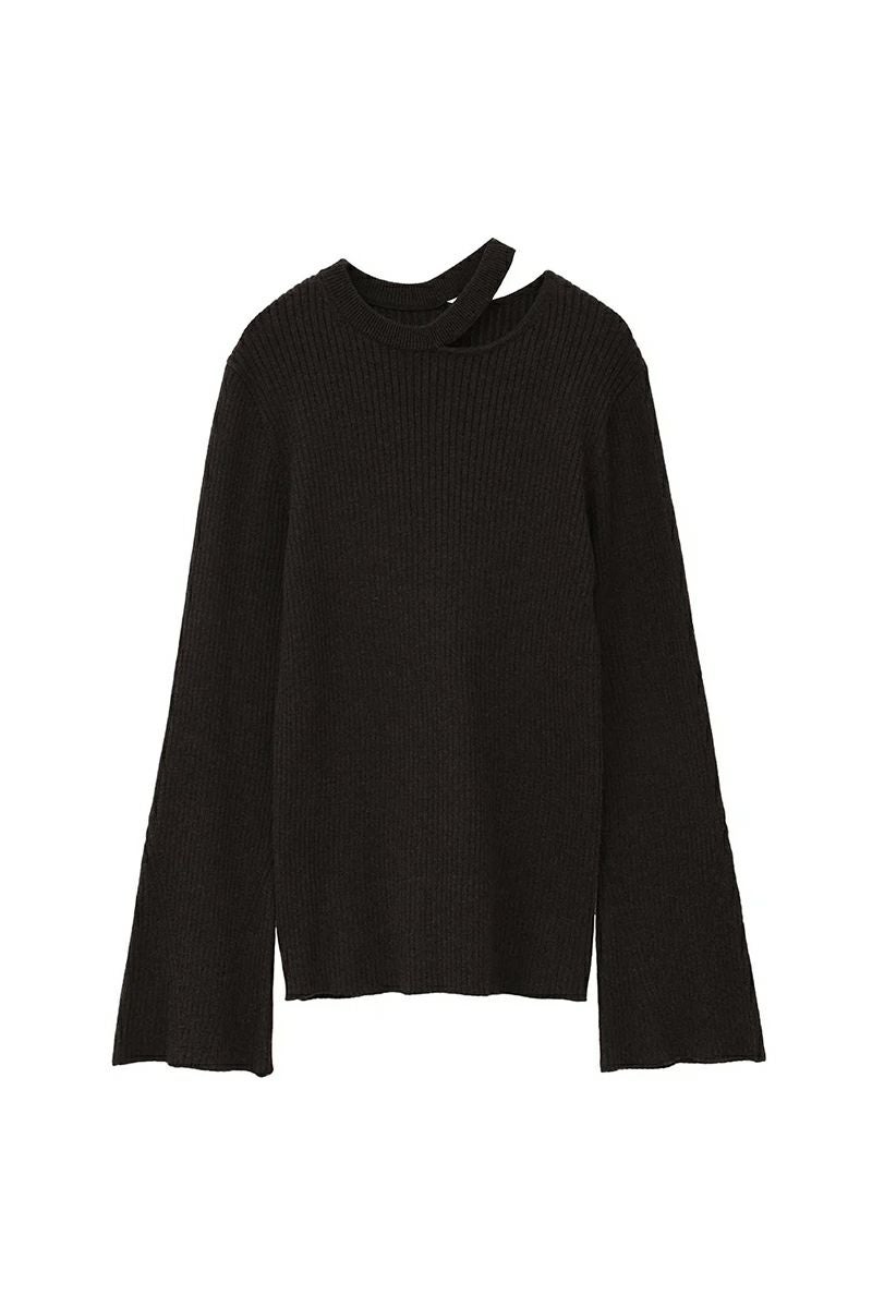 MANOF(マノフ) BUSTIER SET RIB KNIT ビスチュセットリブニット 89106-2062