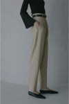 MANOF(マノフ) HIGH WAIST TAPERED PANTS ハイウエストテーパードパンツ 89110-7082
