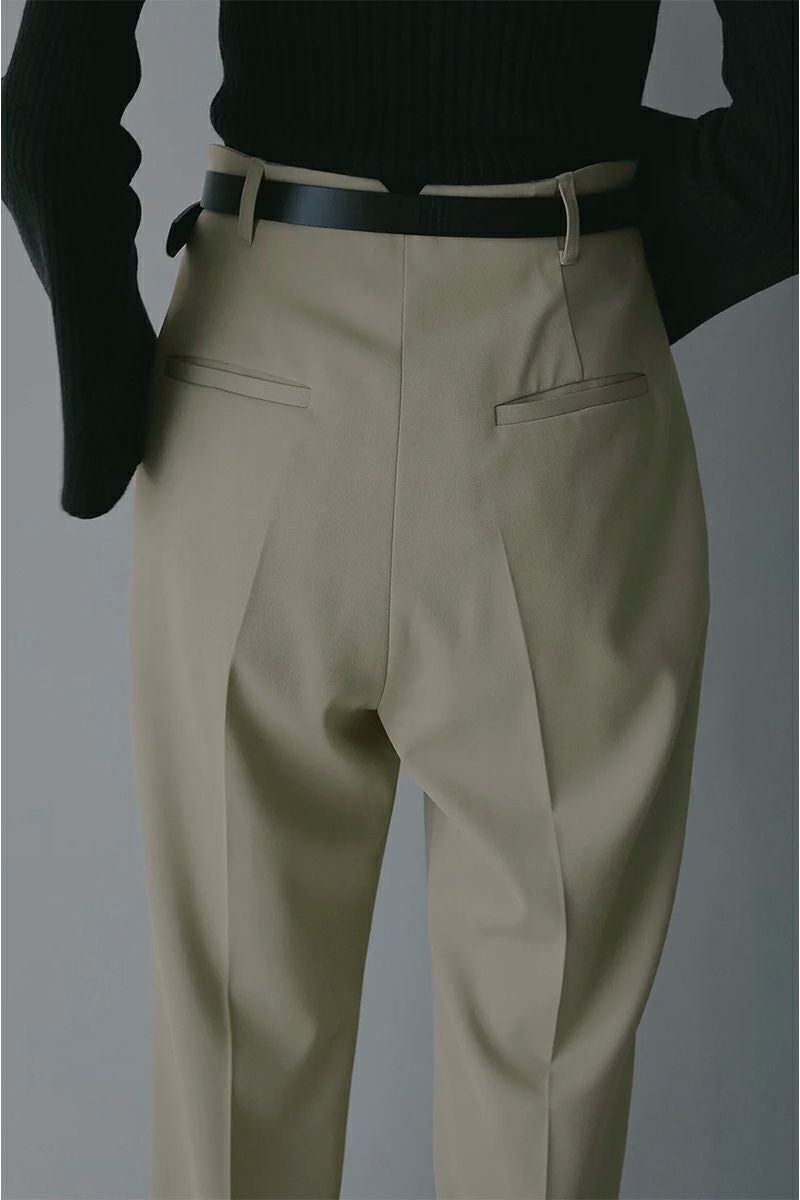 MANOF(マノフ) HIGH WAIST TAPERED PANTS ハイウエストテーパードパンツ 89110-7082