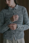 MANOF(マノフ) OPENWORK KNIT CARDIGAN オープンワークニットカーディガン 89106-2192