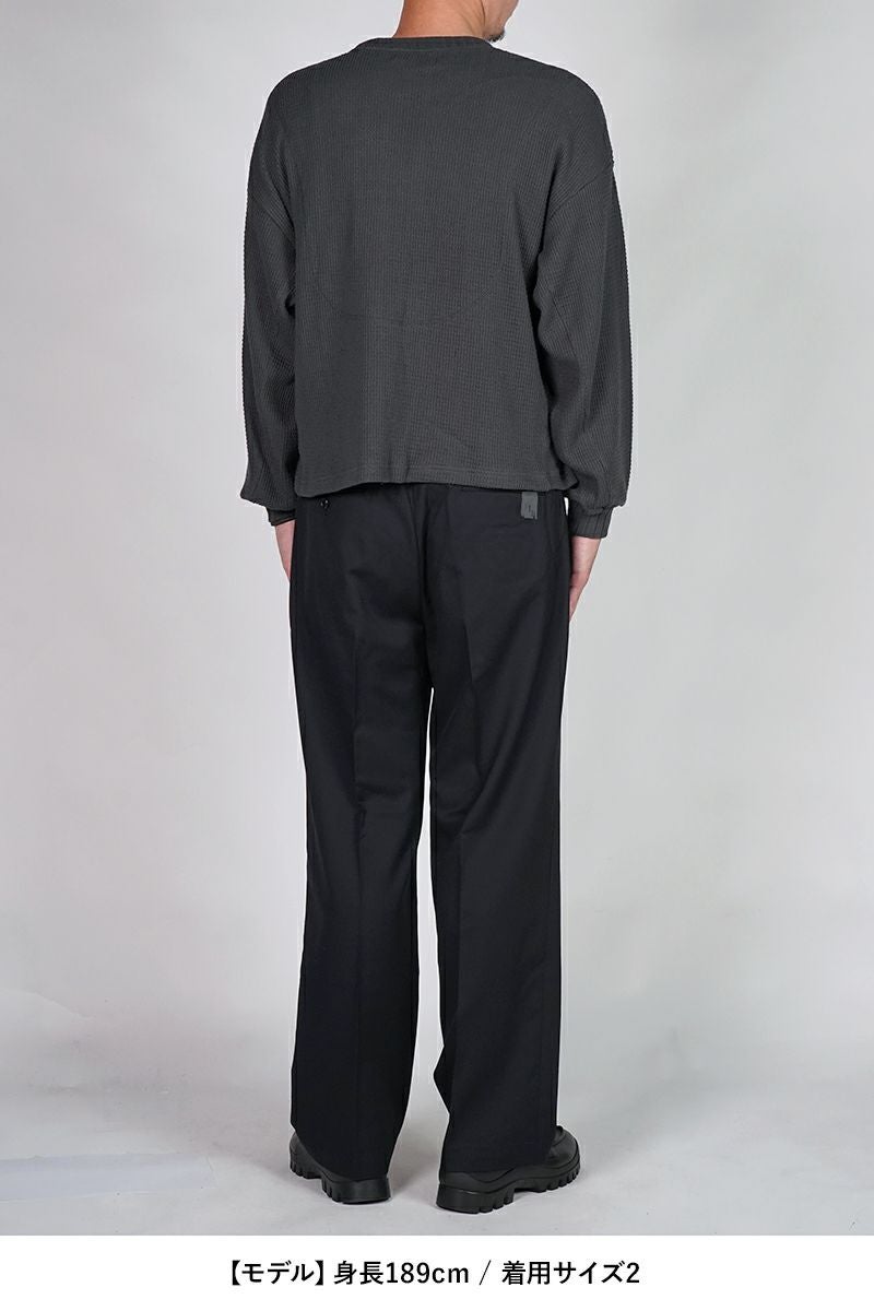 refomed(リフォメッド) | refomed(リフォメッド)AZEAMI THERMAL TEE 畦