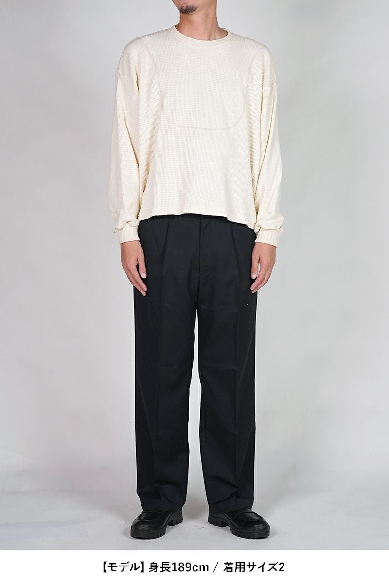refomed(リフォメッド) | refomed(リフォメッド)AZEAMI THERMAL TEE 畦
