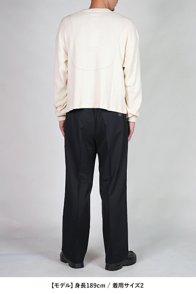 refomed(リフォメッド) | refomed(リフォメッド)AZEAMI THERMAL TEE 畦