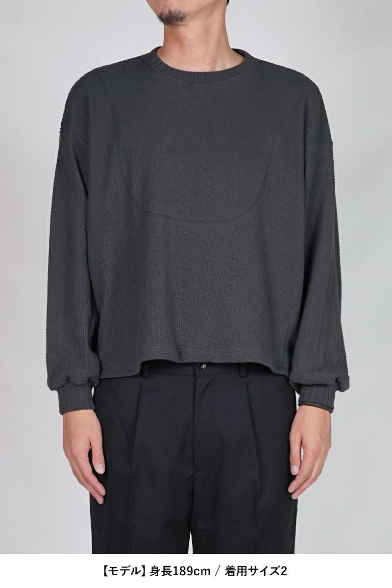 refomed(リフォメッド) | refomed(リフォメッド)AZEAMI THERMAL TEE 畦