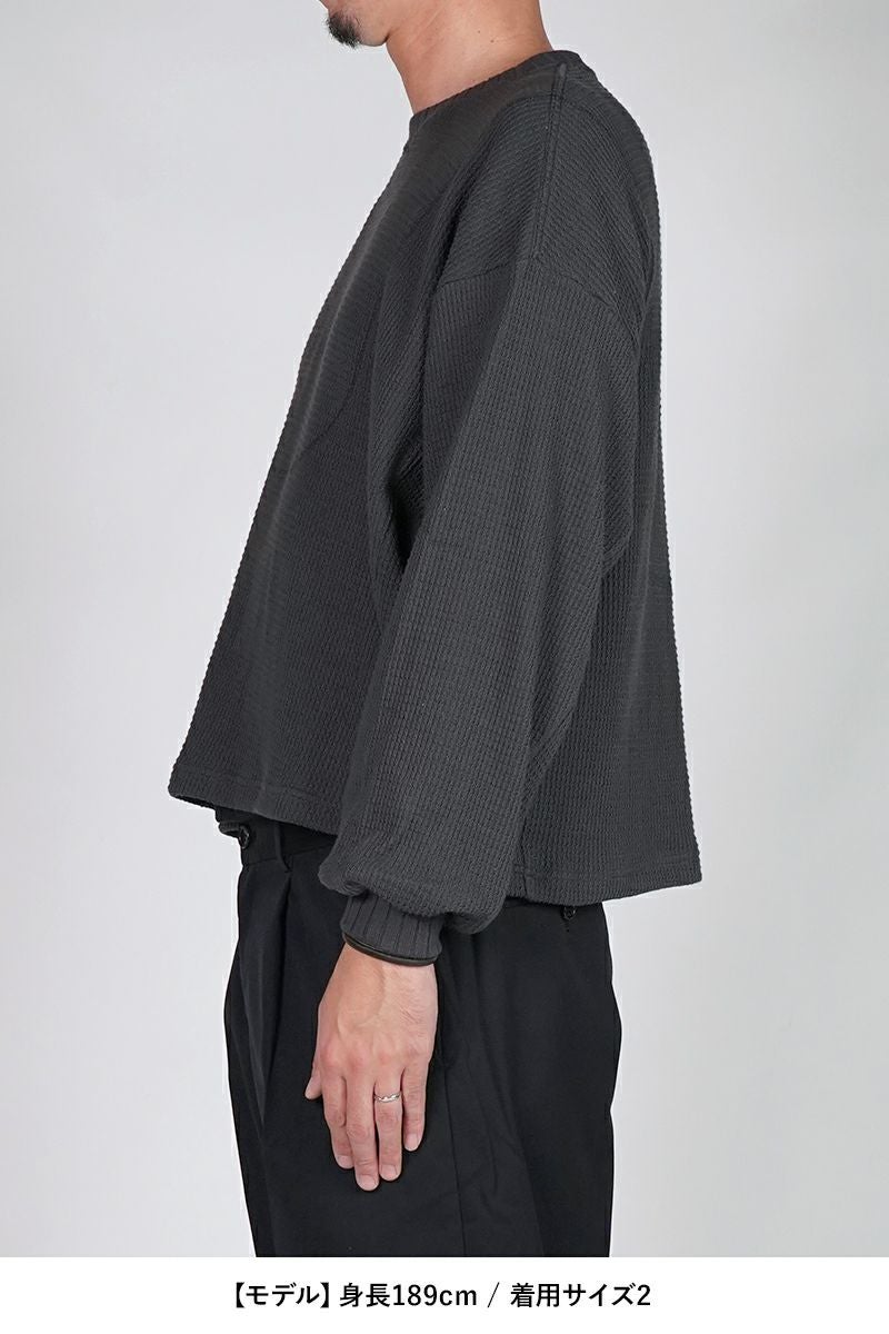 refomed(リフォメッド) | refomed(リフォメッド)AZEAMI THERMAL TEE 畦
