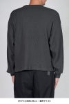 refomed(リフォメッド) AZEAMI THERMAL TEE 畦編みサーマルTシャツ RECU-05
