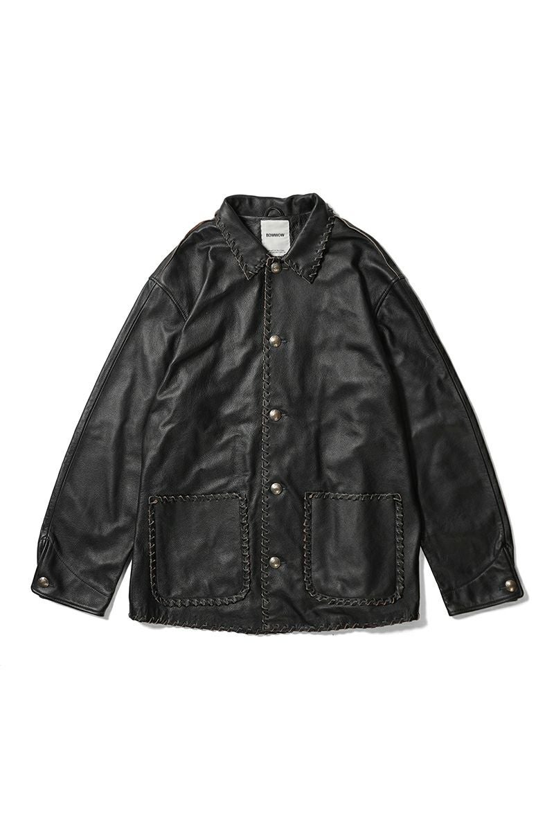 BOWWOW(バウワウ) | BOWWOW(バウワウ)BRAIDED LEATHER COVERALL ブレイ