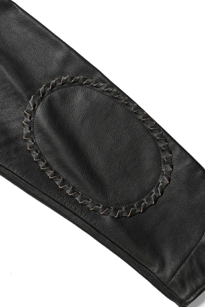 BOWWOW(バウワウ) BRAIDED LEATHER COVERALL ブレイデッドレザーカバーオール BW252-BLC