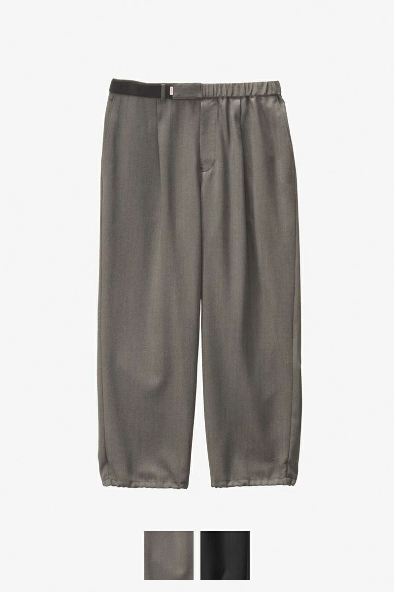 Graphpaper(グラフペーパー) Melange Herringbone Stripe Chef Track Pants メランジヘリンボーンストライプシェフタックパンツ GM253-40335