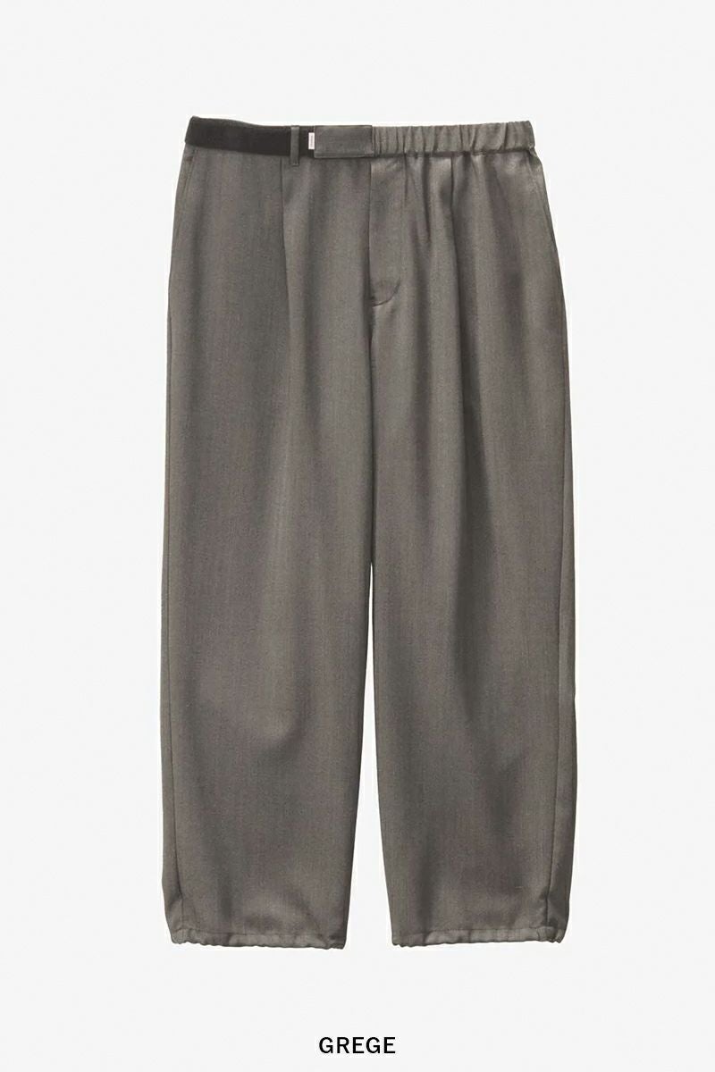 Graphpaper(グラフペーパー) Melange Herringbone Stripe Chef Track Pants メランジヘリンボーンストライプシェフタックパンツ GM253-40335