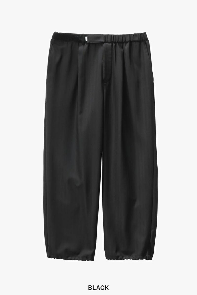 Graphpaper(グラフペーパー) Melange Herringbone Stripe Chef Track Pants メランジヘリンボーンストライプシェフタックパンツ GM253-40335