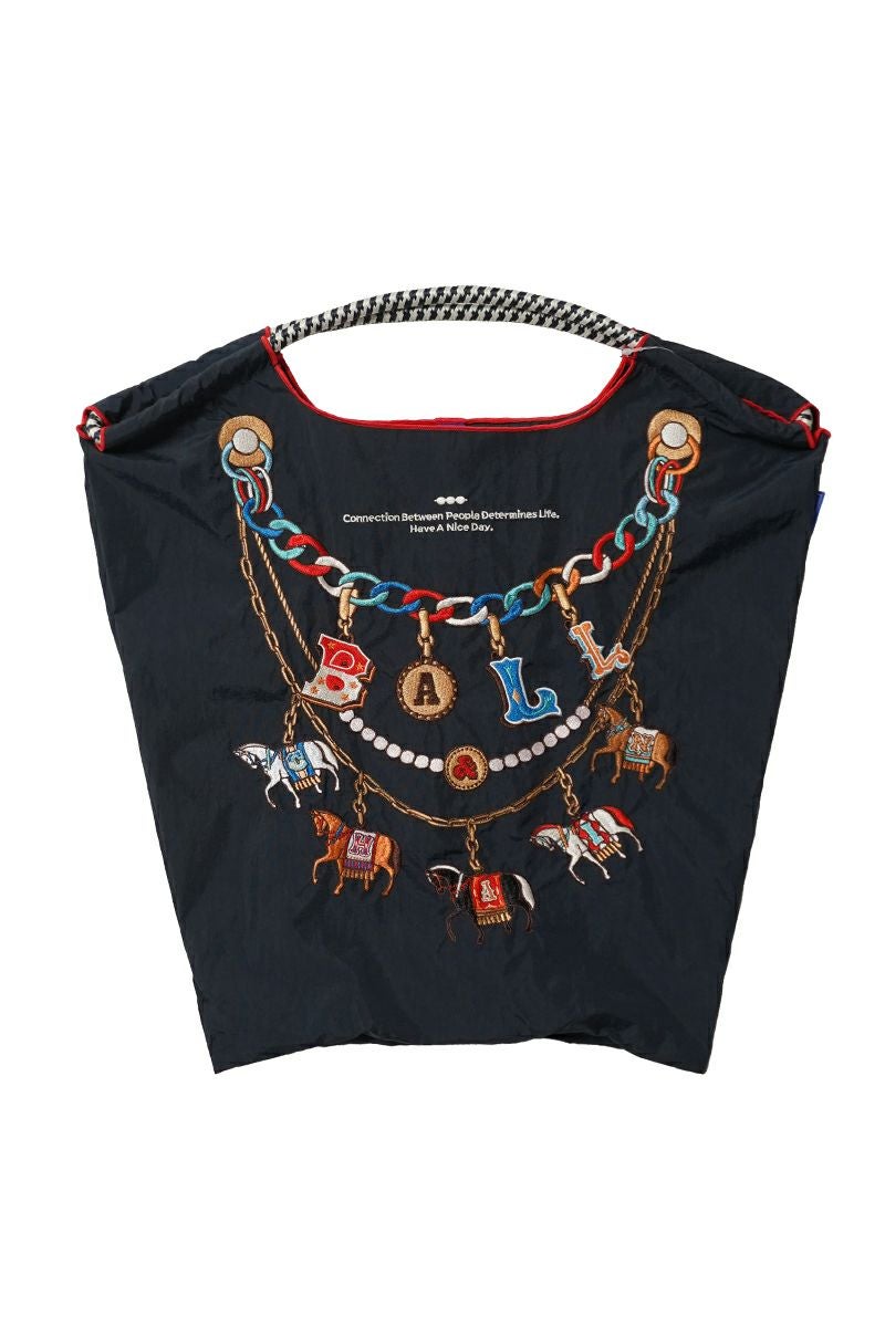 Ball & Chain(ボールアンドチェーン) HORSE CHARM (M) ホースチャーム(M) ショッピングバック トートバッグ 301067