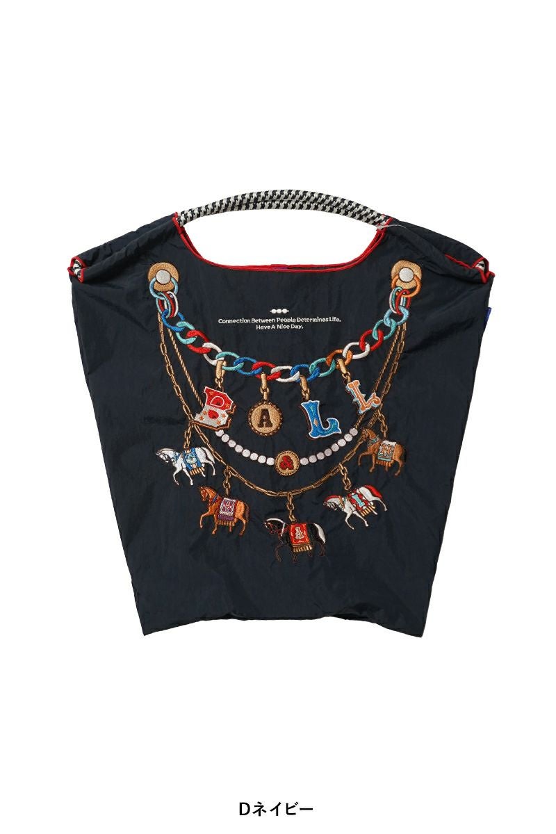 Ball & Chain(ボールアンドチェーン) HORSE CHARM (M) ホースチャーム(M) ショッピングバック トートバッグ 301067