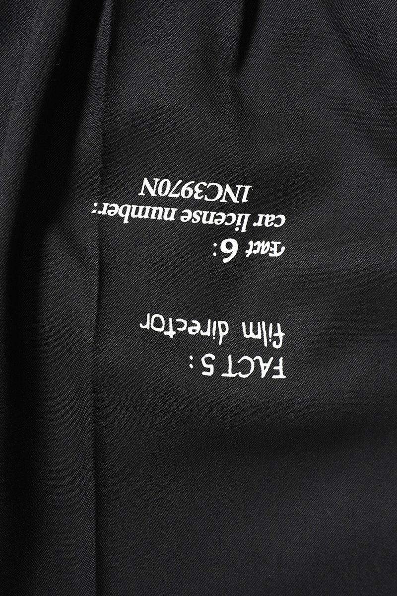 DAIRIKU(ダイリク) "TATTOO" Adjuster Wide Slacks タトゥーアジャスターワイドスラックス 25AW B5