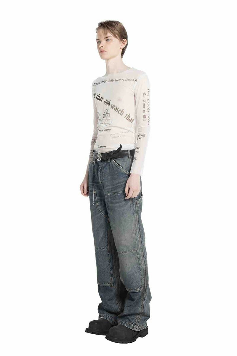 DAIRIKU(ダイリク) | DAIRIKU(ダイリク)Vintage Washed Painter Denim