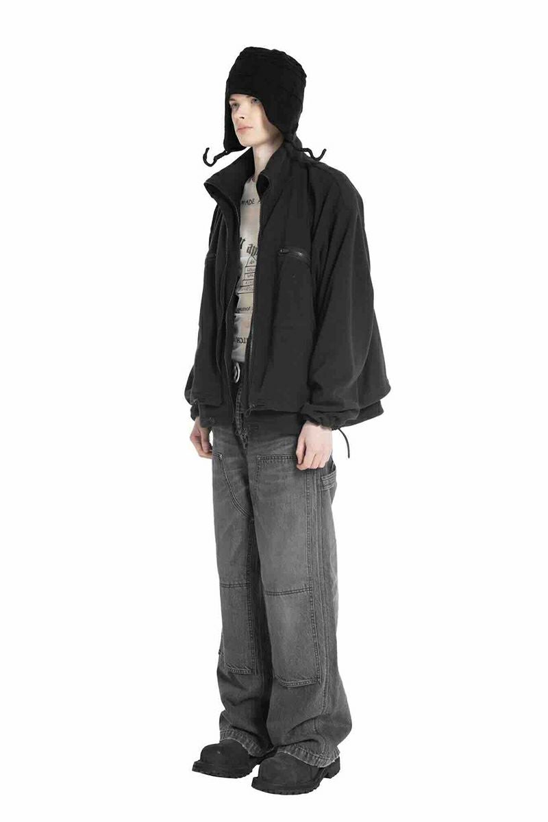 DAIRIKU(ダイリク) Vintage Washed Painter Denim Wide Pants ヴィンテージウォッシュドペインターデニムワイドパンツ 25AW D15