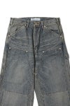 DAIRIKU(ダイリク) Vintage Washed Painter Denim Wide Pants ヴィンテージウォッシュドペインターデニムワイドパンツ 25AW D15