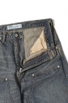 DAIRIKU(ダイリク) Vintage Washed Painter Denim Wide Pants ヴィンテージウォッシュドペインターデニムワイドパンツ 25AW D15