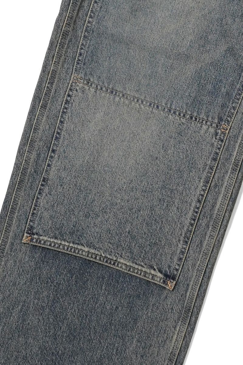 DAIRIKU(ダイリク) Vintage Washed Painter Denim Wide Pants ヴィンテージウォッシュドペインターデニムワイドパンツ 25AW D15
