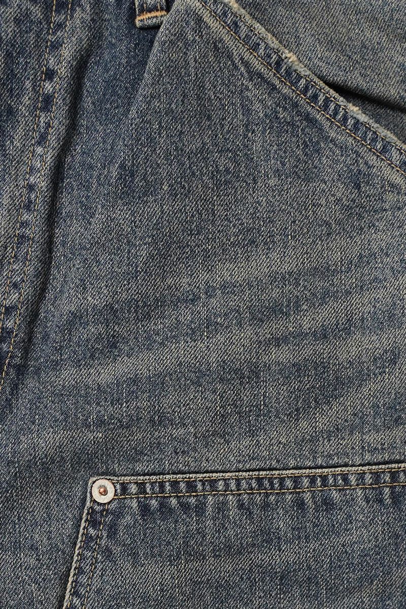 DAIRIKU(ダイリク) Vintage Washed Painter Denim Wide Pants ヴィンテージウォッシュドペインターデニムワイドパンツ 25AW D15
