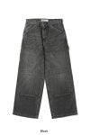 DAIRIKU(ダイリク) Vintage Washed Painter Denim Wide Pants ヴィンテージウォッシュドペインターデニムワイドパンツ 25AW D15