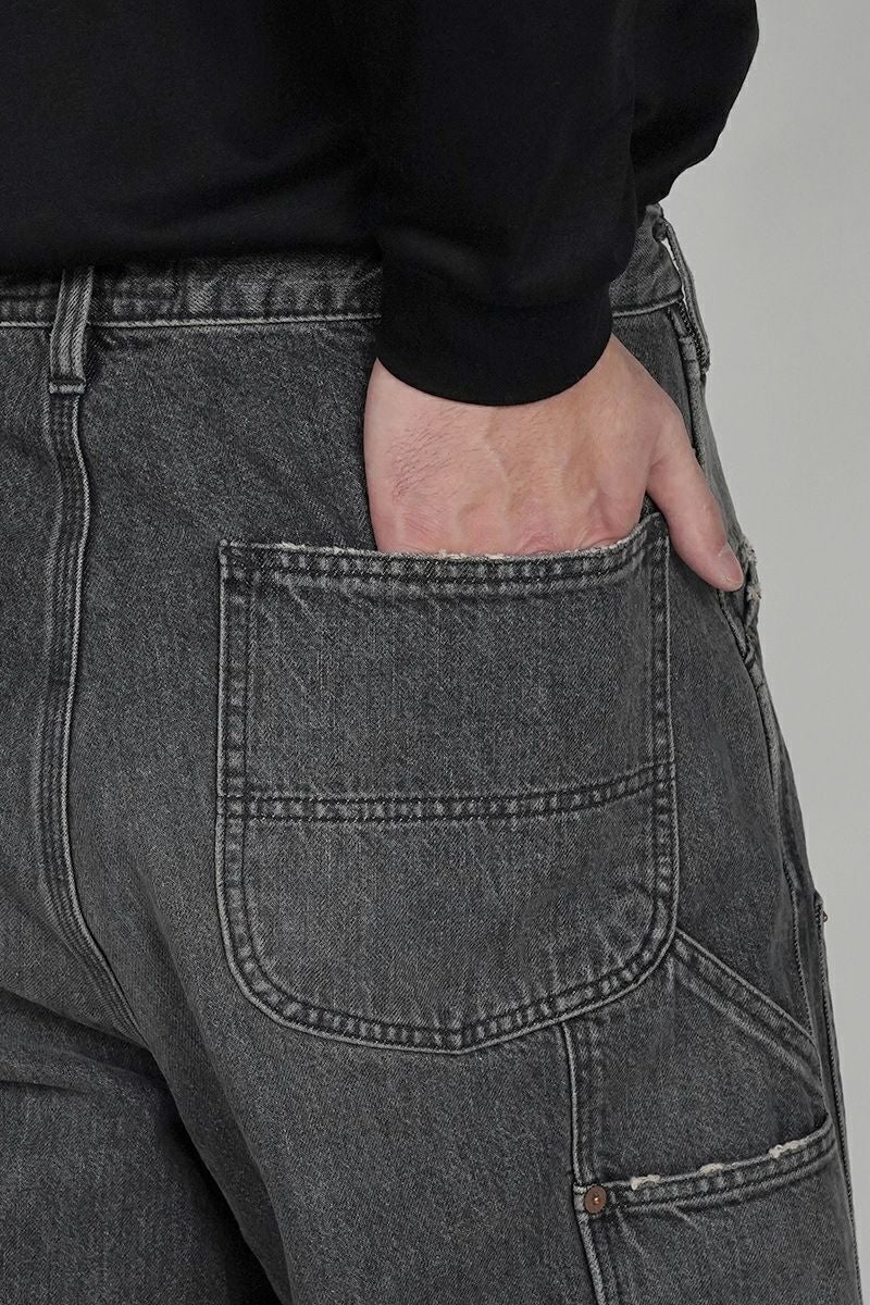 DAIRIKU(ダイリク) Vintage Washed Painter Denim Wide Pants ヴィンテージウォッシュドペインターデニムワイドパンツ 25AW D15