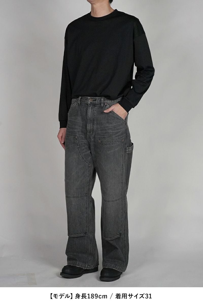 DAIRIKU(ダイリク) | DAIRIKU(ダイリク)Vintage Washed Painter Denim