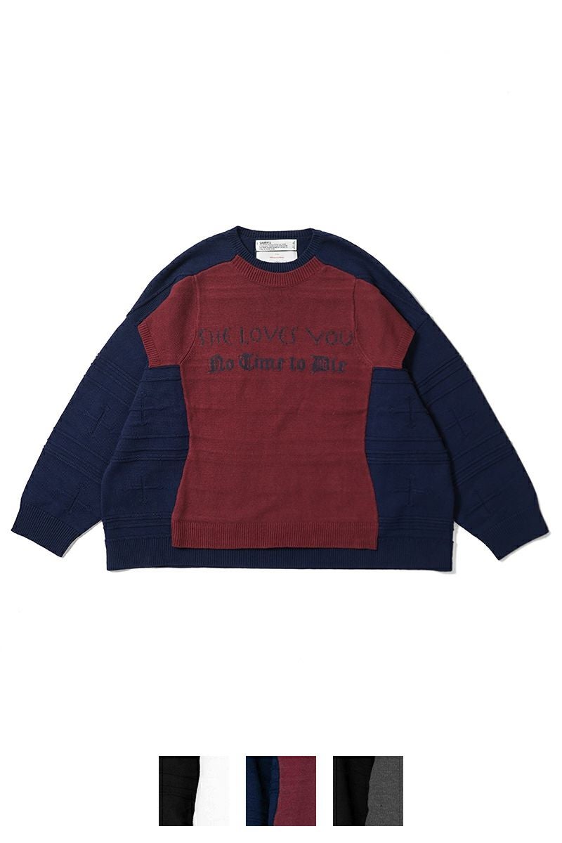 DAIRIKU(ダイリク) | DAIRIKU(ダイリク) Docking Lettered Knit