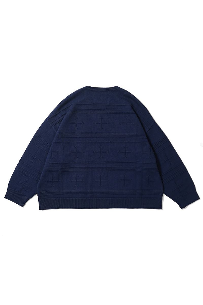 DAIRIKU(ダイリク) Docking Lettered Knit ドッキングレタードニット 25AW K3