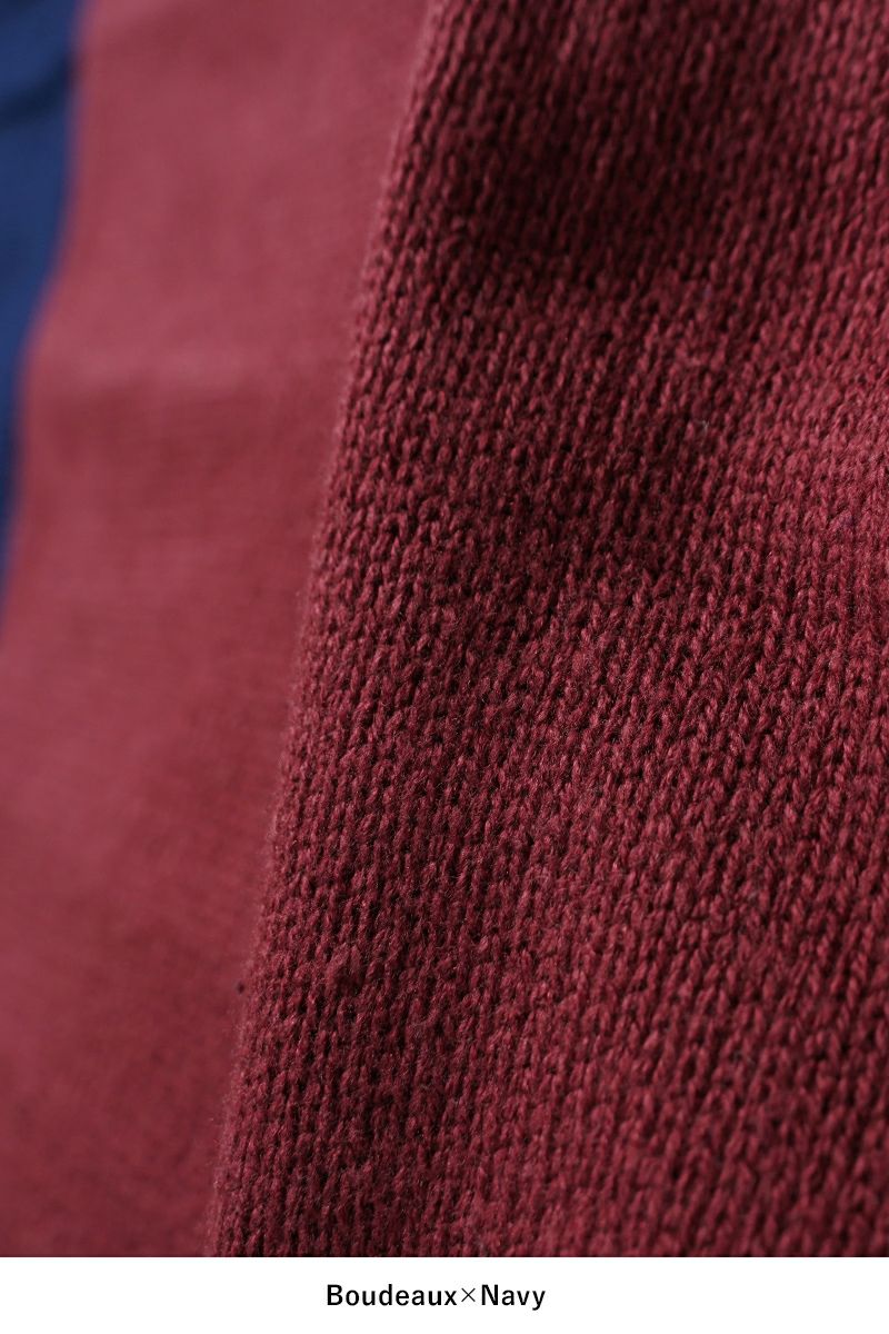 DAIRIKU(ダイリク) Docking Lettered Knit ドッキングレタードニット 25AW K3