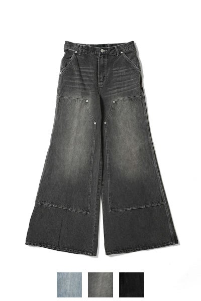 KEISUKEYOSHIDA(ケイスケヨシダ) Double Knee Jeans ダブルニージーンズ KYB53FF061