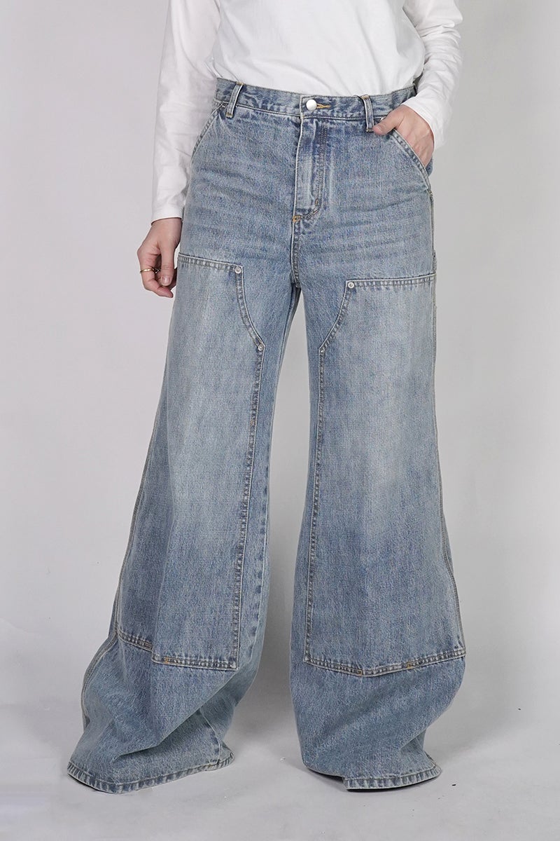 KEISUKEYOSHIDA(ケイスケヨシダ) Double Knee Jeans ダブルニージーンズ KYB53FF061