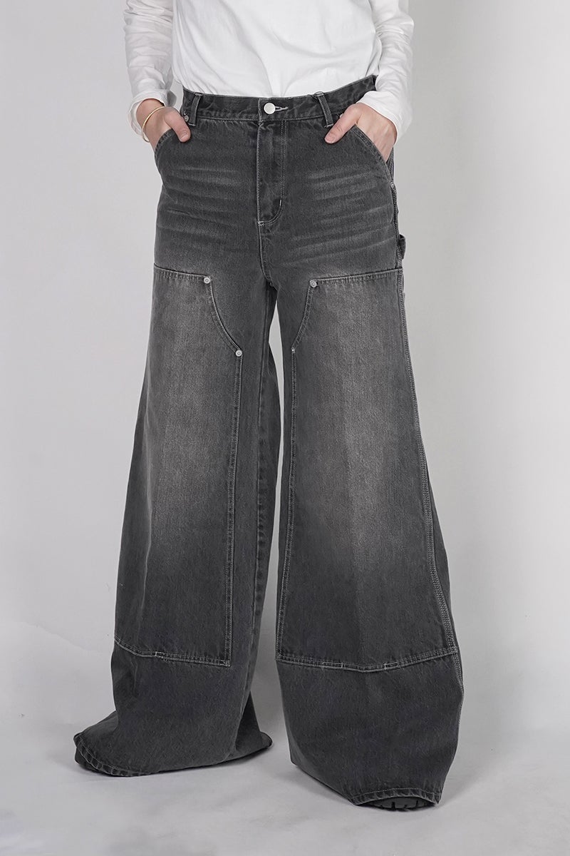 KEISUKEYOSHIDA(ケイスケヨシダ) Double Knee Jeans ダブルニージーンズ KYB53FF061