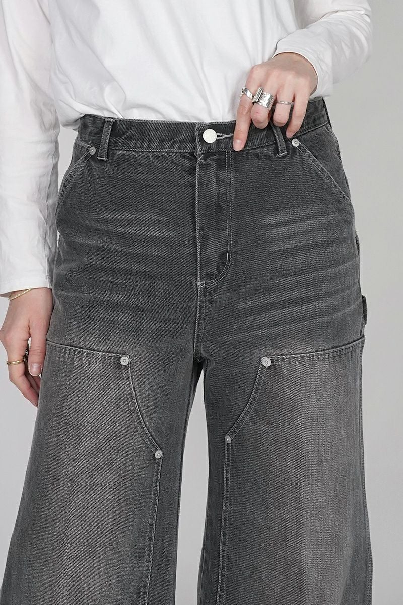 KEISUKEYOSHIDA(ケイスケヨシダ) Double Knee Jeans ダブルニージーンズ KYB53FF061