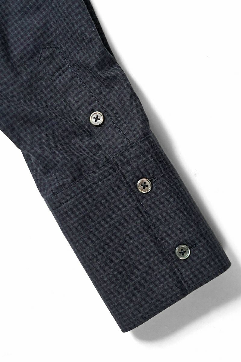 KEISUKEYOSHIDA(ケイスケヨシダ) Long Collar Shirt [CHECK] ロングカラーシャツ KYB53FJ022